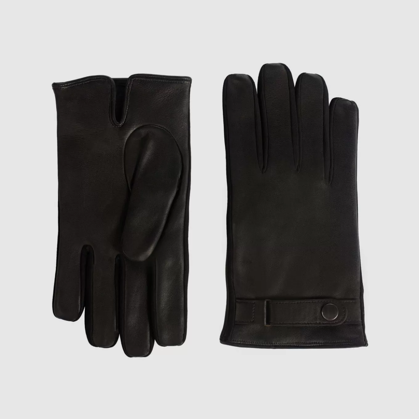 Gloves | Men Aquatalia Strap Glove Black